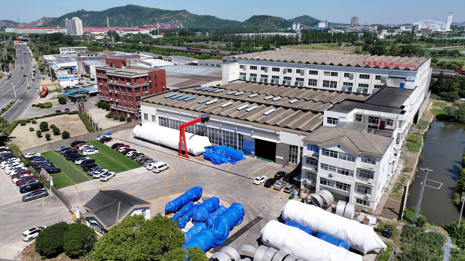 YITENG factory aerial view